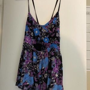 Floral Free People Tank